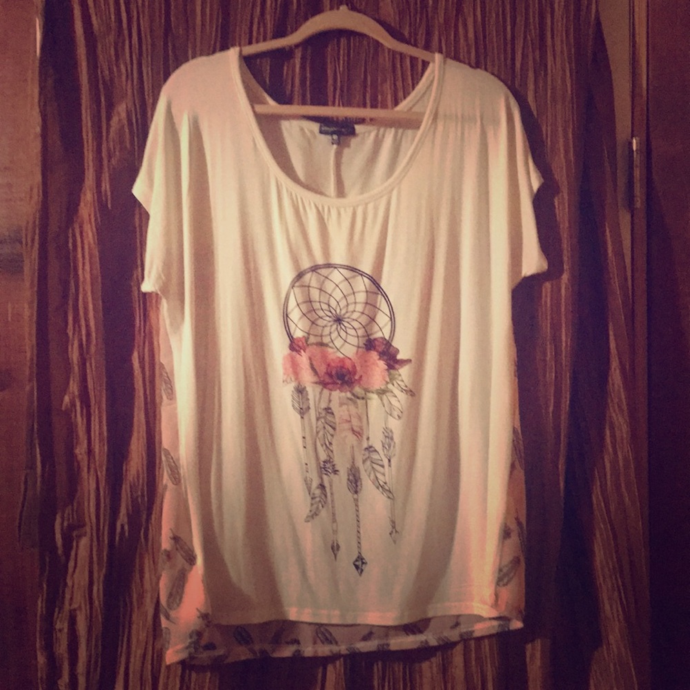 Shirt with Feathers